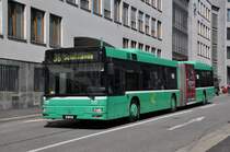 MAN Bus mit der Betriebsnummer 777 fhrt zur Haltestelle Schifflnfe auf der Kinie 36. Die Aufnahme stammt vom 17.08.2011.