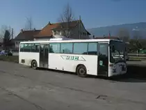 MBC MB O 408 Nr. 48 beim Bahnhof Bi�re, 18.01.2012.