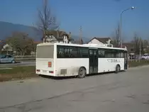 MBC MB O 408 Nr. 48 beim Bahnhof Bi�re, 18.01.2012.