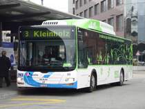 Olten - MAN Gas Bus Nr.90 SO 146843 beim Busbahnhof in Olten am 15.02.2008