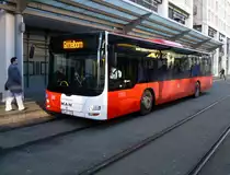 Ein neuer Bus der Firma SPB. Auf genommen in Saarbr�cken.