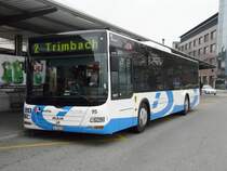 Olten - MAN Bus Nr.95 SO 158245 beim Busbahnhof in Olten am 15.02.2008