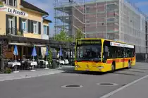 Mercedes Citaro mit der Betriebsnummer 37 auf der Linie 66 beim Bahnhof Dornach.  Die Aufnahme stammt vom 16.08.2011.