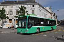 Mercedes Citaro mit der Betriebsnummer 803 auf der Linie 31 am Wettsteinplatz. Die Aufnahme stammt vom 24.08.2011.