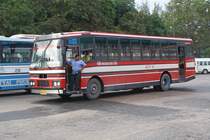 Lokalbus Nr. 477-6 am 13.Jnner 2012 im Busterminal von Hat Yai. 

