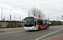 Wagen 369 am 15.01.2012 auf der Stadtlinie Guben