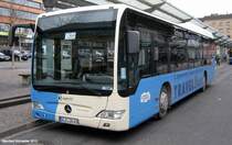 Citaro Bus der Firma Jochum Reisen am Hauptbahnhof in Saarbrcken.Die Aufnahme des Fotos war im Januar 2012 in Saarbrcken.