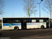 Die Aufnahme des Fotos war im Januar 2012 am Bahnhof Forbach.