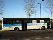 Die Aufnahme des Fotos war im Januar 2012 am Bahnhof Forbach.