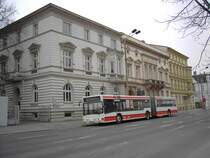 Wagen 267 am 13.02.2008 an der Haltestelle Stadtpromenade, Linie 13 