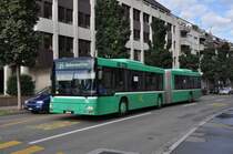 MAN Bus mit der Betriebsnummer 781 auf der Linie 31 am Wettsteinplatz. Die Aufnahme stammt vom 24.08.2011.