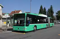 Mercedes Citaro mit der Betriebsnummer 721 auf der Linie 34 in Bottmingen. Die Aufnahme stammt vom 15.09.2011.