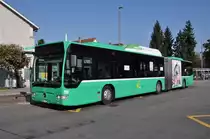 Mercedes Citaro mit der Betriebsnummer 719 auf der Linie 34 in Bottmingen. Die Aufnahme stammt vom 15.09.2011.