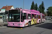Mercedes Citaro mit der Betriebsnummer 720 auf der Linie 34 in Bottmingen. Die Aufnahme stammt vom 15.09.2011. 
