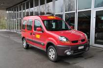 Dienstfahrzeug der BLT auf dem Hof des Depots Hslimatt in Oberwil. Die Aufnahme stammt vom 13.01.2012.

