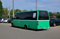 Mercedes Citystar mit der Betriebsnummer 861 auf dem Hof der Garage Rankstrasse. Die Aufnahme stammt vom 16.09.2011.