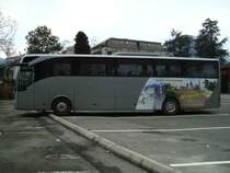 Mercedes-Benz Tourismo de l'entreprise Wesotowski (Pologne) photographi  Interlaken (Suisse) le 23.01.2012