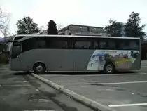 Mercedes-Benz Tourismo de l'entreprise Wesotowski (Pologne) photographi� � Interlaken (Suisse) le 23.01.2012