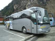 Mercedes-Benz Tourismo de l'entreprise Wesotowski (Pologne) photographi  Interlaken (Suisse) le 23.01.2012