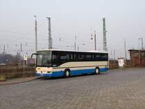 LOS P 40 am 28.01.2012 am Bahnhof Guben