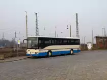 LOS P 40 am 28.01.2012 am Bahnhof Guben