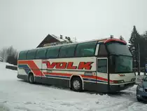 Aus Deutschland: Volk, Isny - RV-AV 130 - Neoplan am 22. Januar 2012 in Egg, Schetteregg/Bregenzerwald