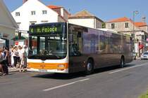 MAN Lion's City mit der Betriebsnummer 138 auf der Linie 4 bei der Altstadt von Dubrovnik. Die Aufnahme stammt vom 16.07.2011.