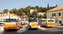 Dubrovnik - Cavtat, 11.07.2011, MAN SU 220 bus 21, MAN Lions Classic bus 110, MAN SL 222 bus 5