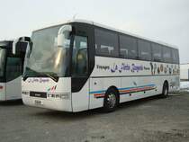 MAN La Flche Broyarde (vhicule ex L'Oiseau Bleu) photographi le 02.02.2012  Payerne,  proximit de l'entreprise Helvecie