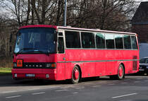 Setra Bus, im Schlerverkehr eingesetzt, Euskirchen 11.01.2012
