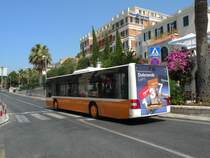 MAN Lion's City mit der Betriebsnummer 151 auf der Linie 4 bei der Altstadt von Dubrovnik. Die Aufnahme stammt vom 16.07.2011.