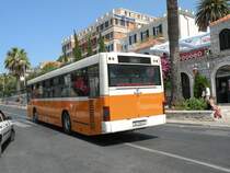 MAN Lions Classic mit der Betriebsnummer 97 auf der Linie 1A bei der Altstadt von Dubrovnik. Die Aufnahme stammt vom 16.07.2011.