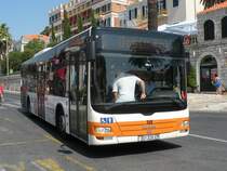 MAN Lion's City mit der Betriebsnummer 158 auf der Linie 6 bei der Altstadt von Dubrovnik. Die Aufnahme stammt vom 16.07.2011.