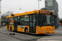 Hier linie 43 am Bahnhof Nrreport. 27-01-2012