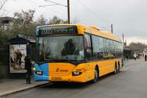Hier der Express-bus (200S) am Bahnhof Rdovre.  
