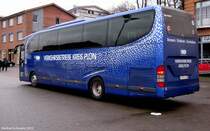 Das Foto habe ich am 01.01.2012 in Kappeln gemacht. Das Bild zeigt einen Mercedes Reisebus aus Pln mit dem wir auf einer Tagesfahrt waren.