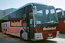 MAN Lion's Coach L der Verkehrsbetriebe Gschwindl am 28. August 2007 in Neusiedl/See