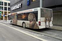 Ein Bus der Firma Mandelbachtal Reisen.Auf genommen in Saarbrcken.