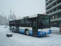 WilMobil, Wil - Nr. 227/SG 191'427 - MAN (ex Wick, Wil Nr. 7) am 15. Februar 2012 beim Bahnhof Wil