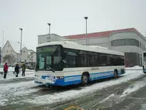 WilMobil, Wil - Nr. 251/SG 143'903 - Volvo/Hess (ex BOS Wil Nr. 22) am 15. Februar 2012 beim Bahnhof Wil