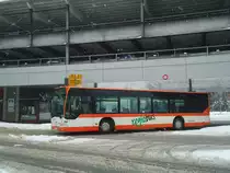 Regiobus, Gossau - Nr. 22/SG 257'922 - Mercedes Citaro am 15. Februar 2012 beim Bahnhof Herisau