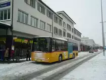 Casutt, Gossau - SG 4693 - Volvo am 15. Februar 2012 beim Bahnhof Herisau