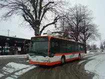 VBH Herisau - Nr. 3/AR 22'930 - Mercedes Citaro am 15. Februar 2012 beim Bahnhof Gossau