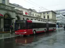 SW Winterthur - Nr. 342/ZH 745'342 - Solaris am 15. Februar 2012 in Winterthur, Hauptbahnhof