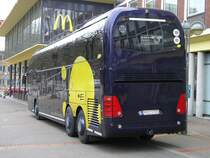 R�ckfront des Neoplan Starliner 1 in Bochum Hbf/Bbf.(24.02.2008)