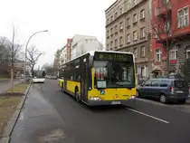 Citaro 530  B-EX 8033  am S-Bahnhof Rummelsburg. 18.2.2012