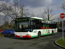 MB Citaro , hcr , Linie 312 von Wanne Eickel Hbf. nach Wanne Waldfriedhof.(25.02.2008)