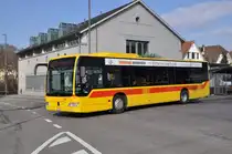 Mercedes Citaro mit der Betriebsnummer 61 auf der Linie 37 in Bottmingen. Die Aufnahme stammt vom 20.02.2012. 


