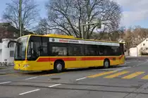 Mercedes Citaro mit der Betriebsnummer 60 auf der Linie 37 in Bottmingen. Die Aufnahme stammt vom 20.02.2012. 


