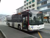 Lathion, Sion (Bus S�dunois) - Nr. 69/VS 27'782 - MAN am 19. Februar 2012 beim Bahnhof Sion